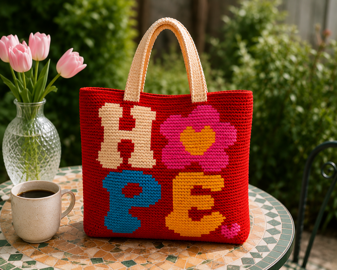 Hope Crochet Tote Bag Pattern