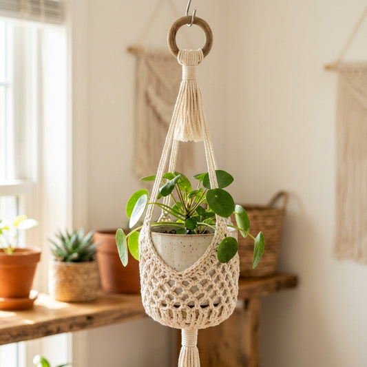 Crochet Plant Hanger Pattern Ideas for Cozy Handmade Decor