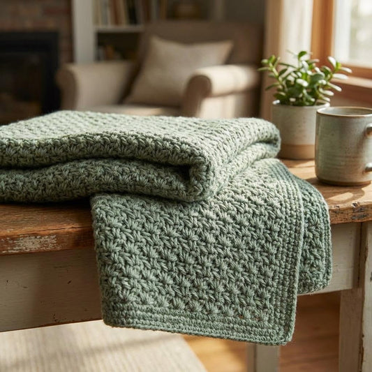 Close-up of wattle stitch in crochet a complete beginner friendly guide crochet showing the stitch pattern clearly