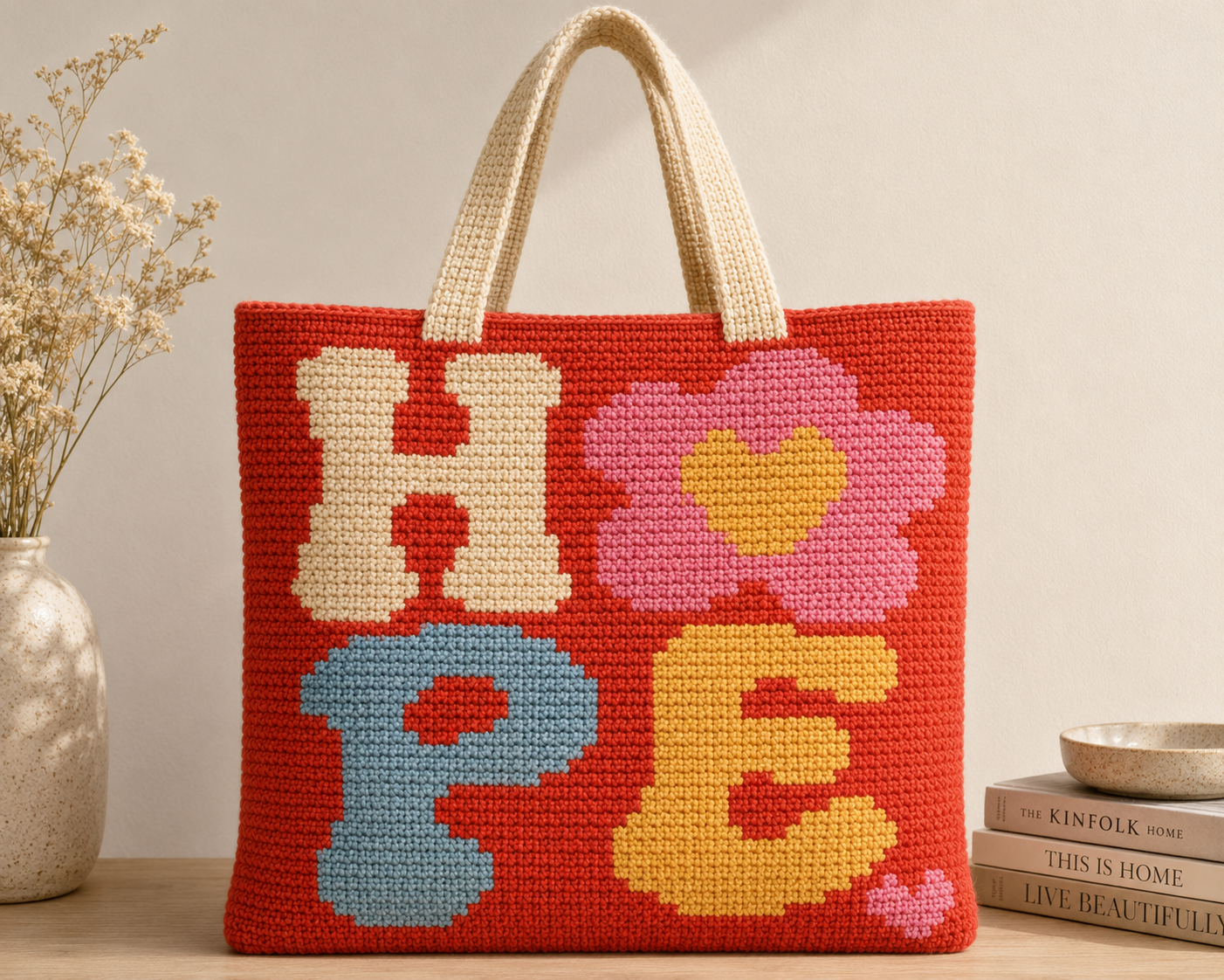Hope Crochet Tote Bag Pattern