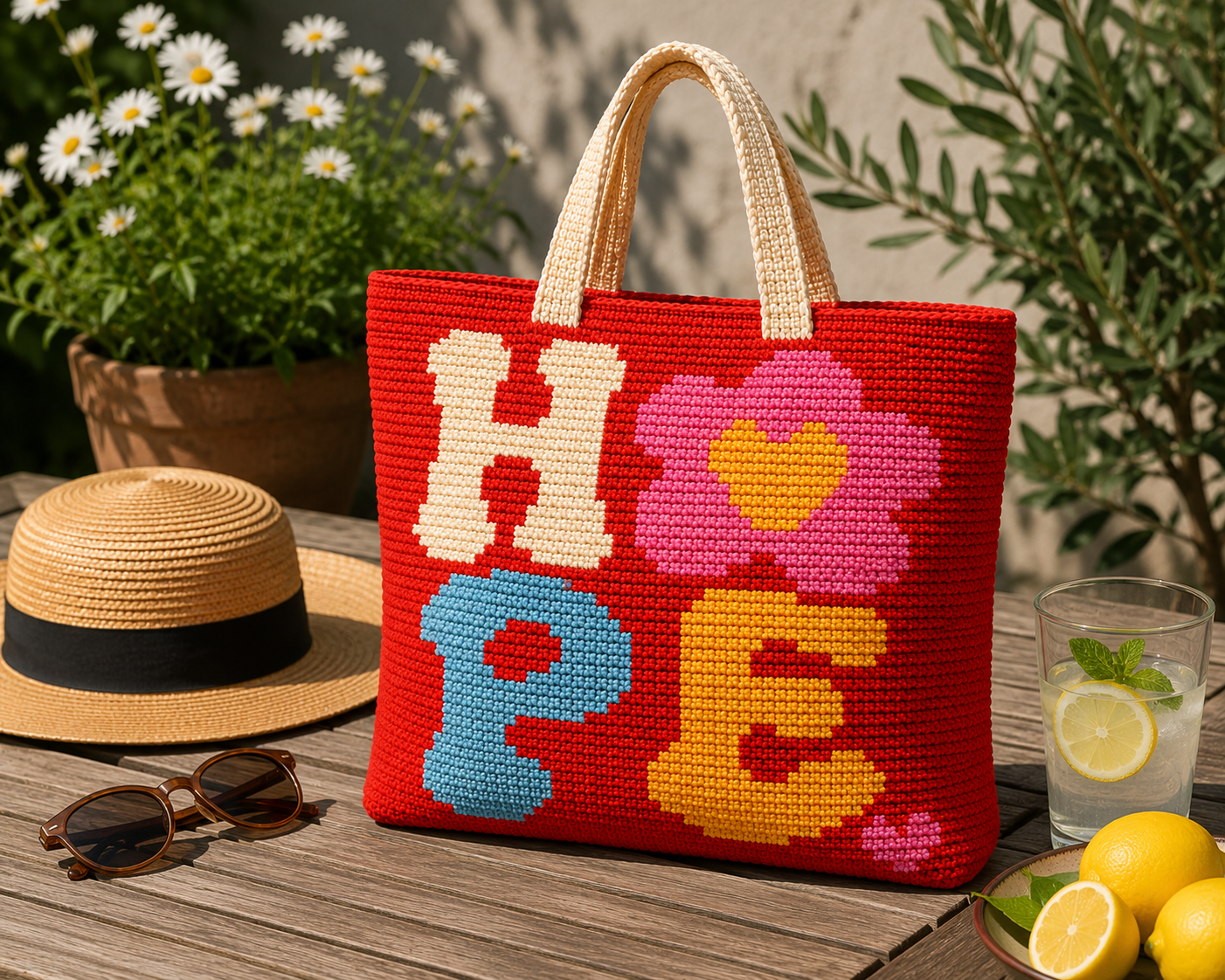 Hope Crochet Tote Bag Pattern