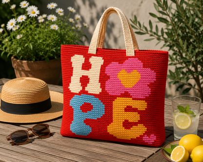 Hope Crochet Tote Bag Pattern
