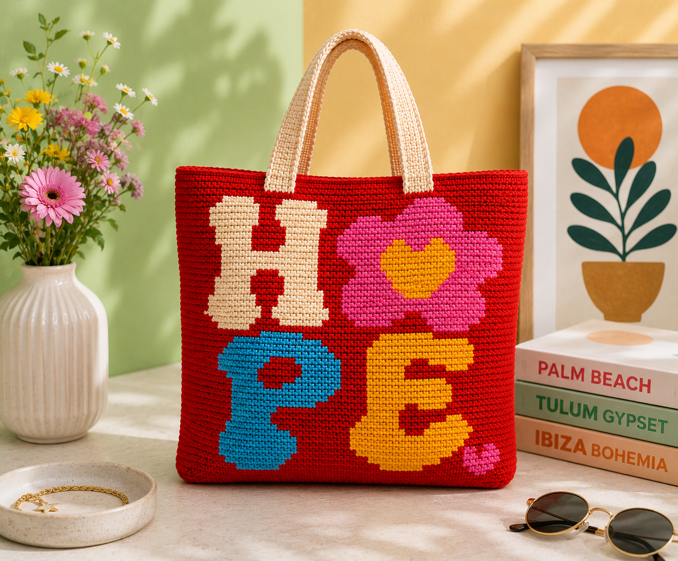 Hope Crochet Tote Bag Pattern