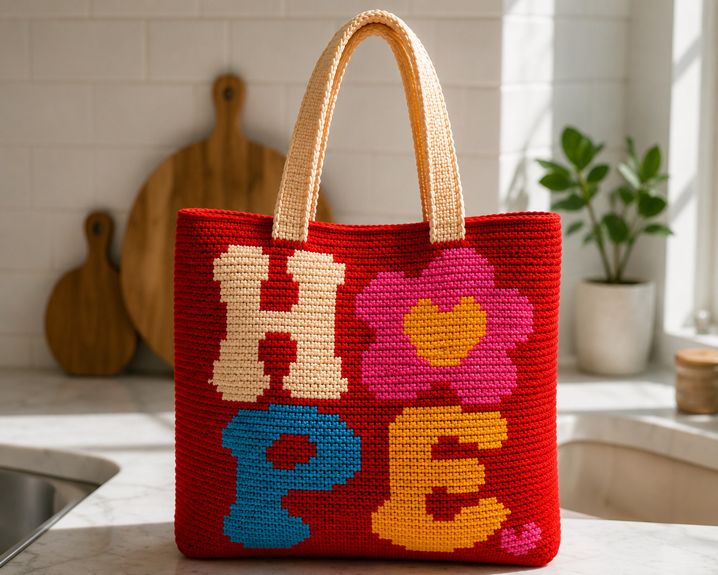 Hope Crochet Tote Bag Pattern