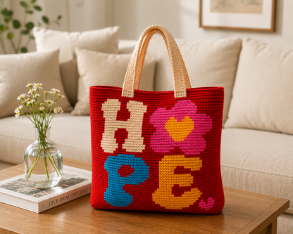 Hope Crochet Tote Bag Pattern